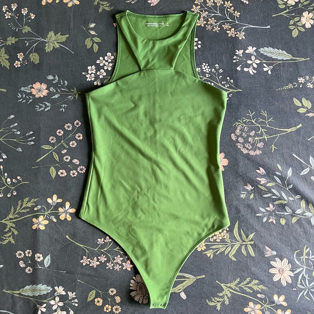 Abercrombie & Fitch Bodysuit Green S